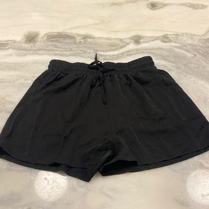Silky beach shorts